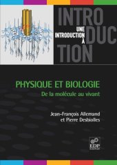 book Physique et biologie : de la molécule au vivant