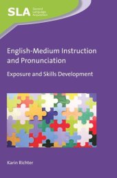 book English-Medium Instruction and Pronunciation: Exposure and Skills Development