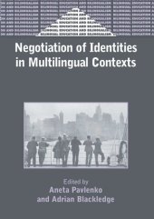 book Negotiation of Identities in Multilingual Contexts