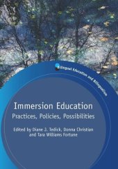 book Immersion Education: Practices, Policies, Possibilities