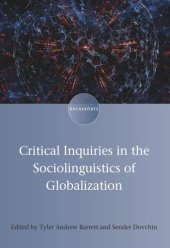 book Critical Inquiries in the Sociolinguistics of Globalization