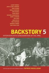 book Backstory 5: Interviews with Screenwriters of the 1990s