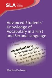 book Advanced Students’ Knowledge of Vocabulary in a First and Second Language