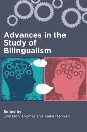 book Advances in the Study of Bilingualism