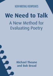 book We Need to Talk: A New Method for Evaluating Poetry