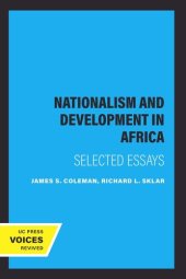 book Nationalism and Development in Africa: Selected Essays