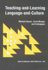 book Teaching and Learning Language and Culture