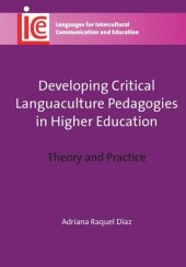 book Developing Critical Languaculture Pedagogies in Higher Education: Theory and Practice