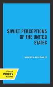 book Soviet Perceptions of the United States