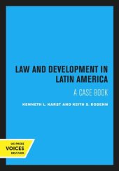 book Law and Development in Latin America