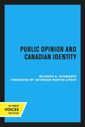 book Public Opinion and Canadian Identity