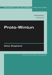 book Proto-Wintun