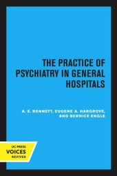 book The Practice of Psychiatry in General Hospitals