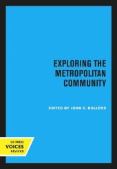 book Exploring the Metropolitan Community