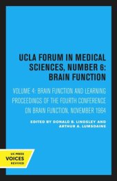 book Brain Function, Volume IV: Brain Function and Learning