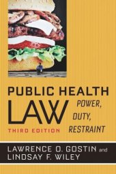 book Public Health Law: Power, Duty, Restraint