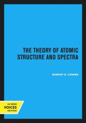 book The Theory of Atomic Structure and Spectra