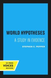 book World Hypotheses: A Study in Evidence