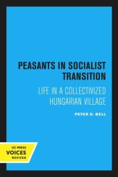 book Peasants in Socialist Transition