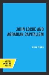 book John Locke and Agrarian Capitalism