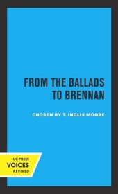 book Poetry in Australia, Volume I: From the Ballads to Brennan