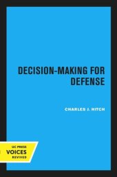 book Decision-Making for Defense