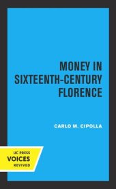 book Money in Sixteenth-Century Florence