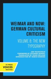 book The New Typography