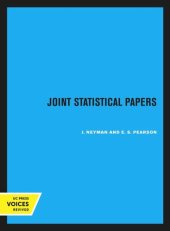 book Joint Statistical Papers