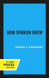 book How Spanish Grew