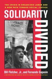 book Solidarity Divided: The Crisis in Organized Labor and a New Path toward Social Justice