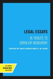 book Legal Essays