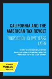 book California and the American Tax Revolt