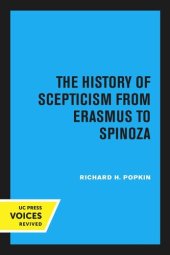 book The History of Scepticism from Erasmus to Spinoza