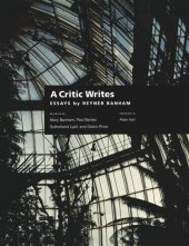 book A Critic Writes: Essays by Reyner Banham