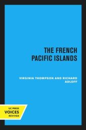 book The French Pacific Islands