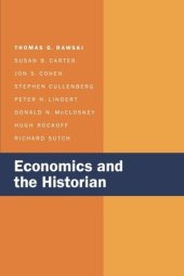 book Economics and the Historian