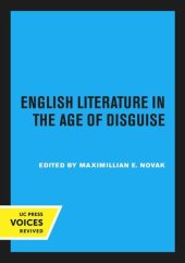 book English Literature in the Age of Disguise