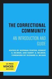 book The Correctional Community