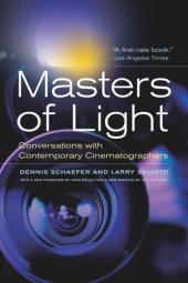 book Masters of Light: Conversations with Contemporary Cinematographers