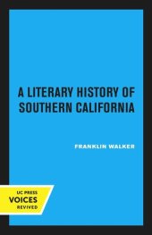 book A Literary History of Southern California