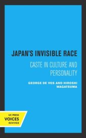 book Japan's Invisible Race: Caste in Culture and Personality