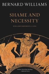 book Shame and Necessity, Second Edition