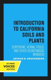 book Introduction to California Soils and Plants