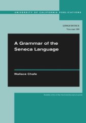 book A Grammar of the Seneca Language