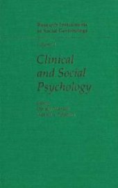 book Clinical and Social Psychology: Research Instruments in Social Gerontology