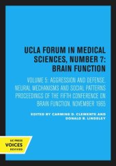 book Aggression and Defense, Neural Mechanisms and Social Patterns