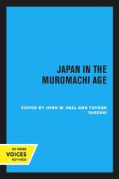 book Japan in the Muromachi Age