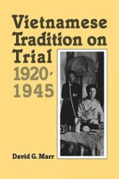 book Vietnamese Tradition on Trial, 1920-1945