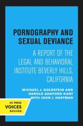 book Pornography and Sexual Deviance